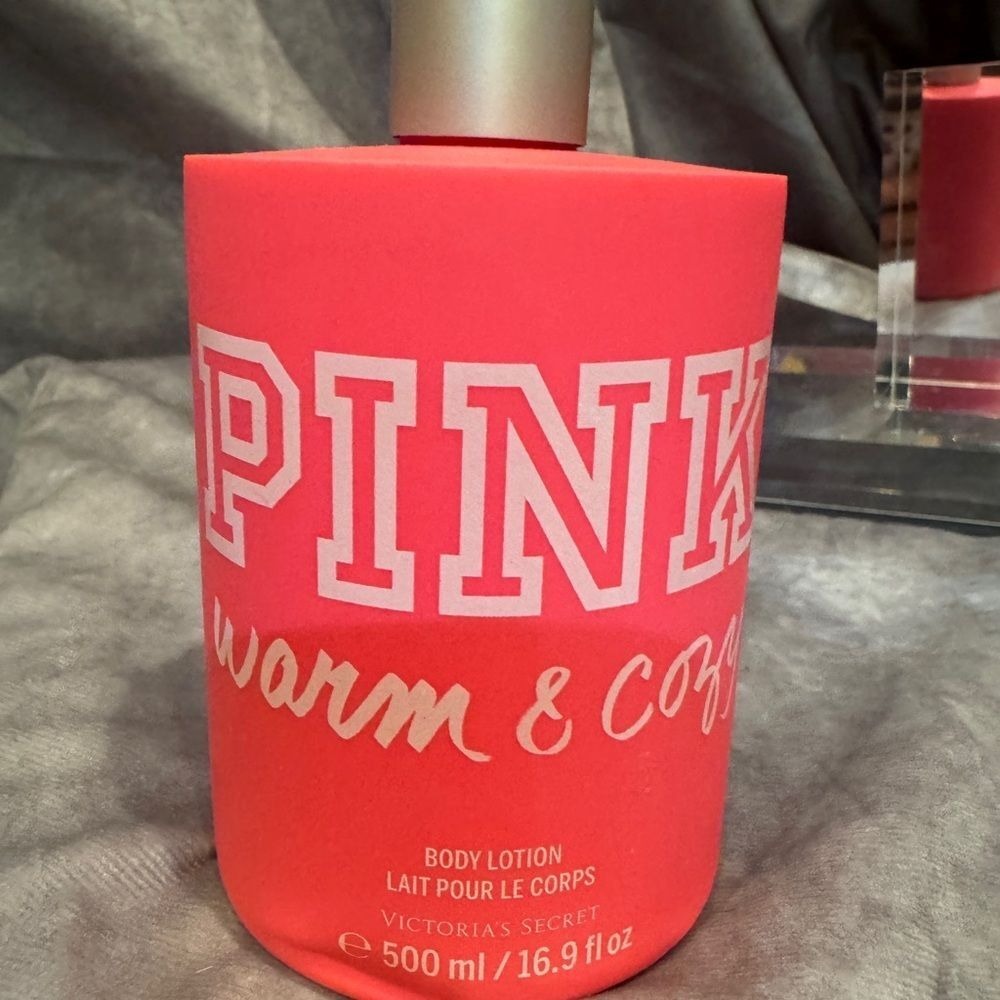 PINK Body Lotion Warm & Cozy Victoria's Secret 16.9 Warm & Cozy‎